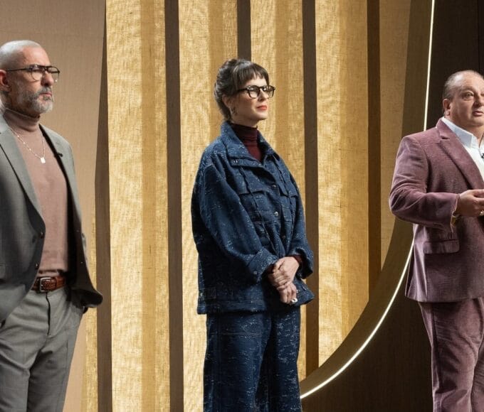 Trio de jurados do MasterChef Brasil: Henrique Fogaça, Helena Rizzo e Erick Jacquin