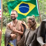Duplas de Brasil e Estados Unidos em Largados e Pelados Campeões do Mundo, na Zululândia (África do Sul)