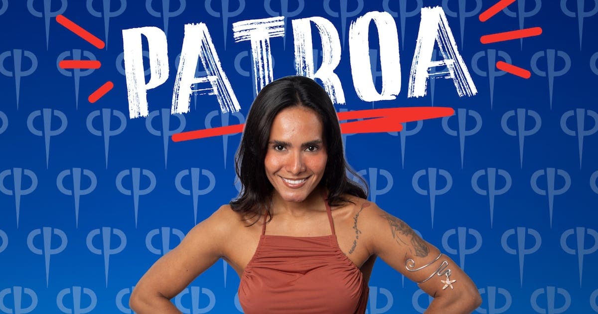 Morena, cearense de Jericoacoara, e a nova patroa da Casa do Patrao na semana 2