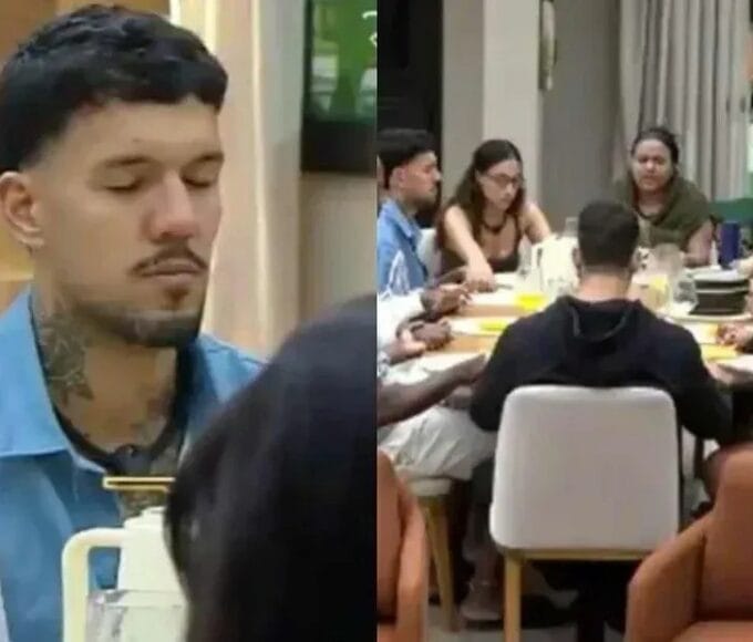 Participantes da Casa do Patrão reunidos na primeira semana de programa