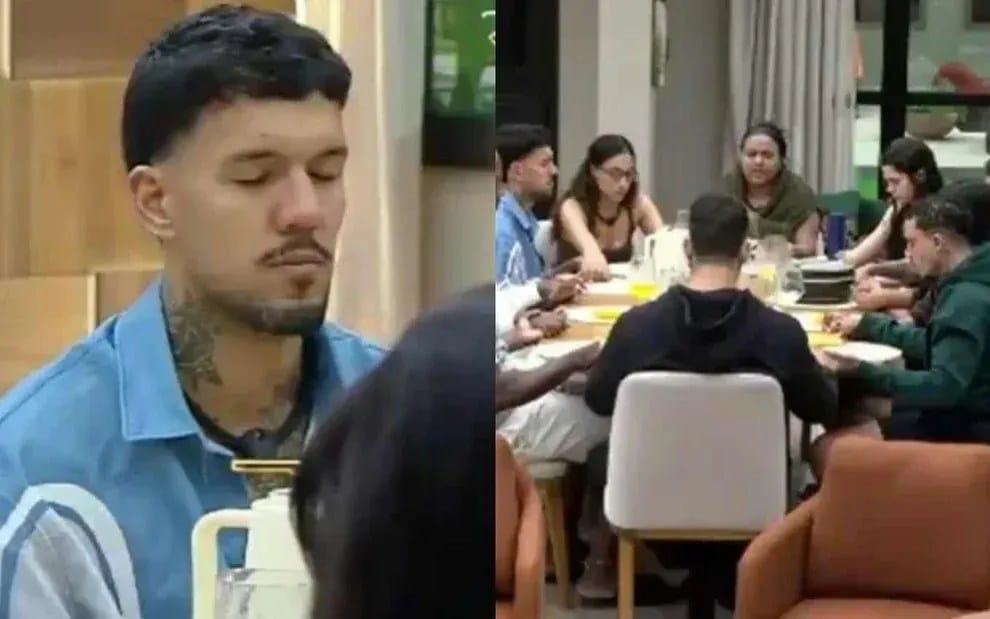 Participantes da Casa do Patrão reunidos na primeira semana de programa