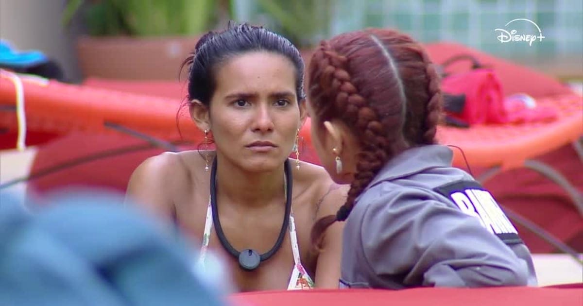 Morena conversa com Marina em registro publicado pela Record na Casa do Patrão