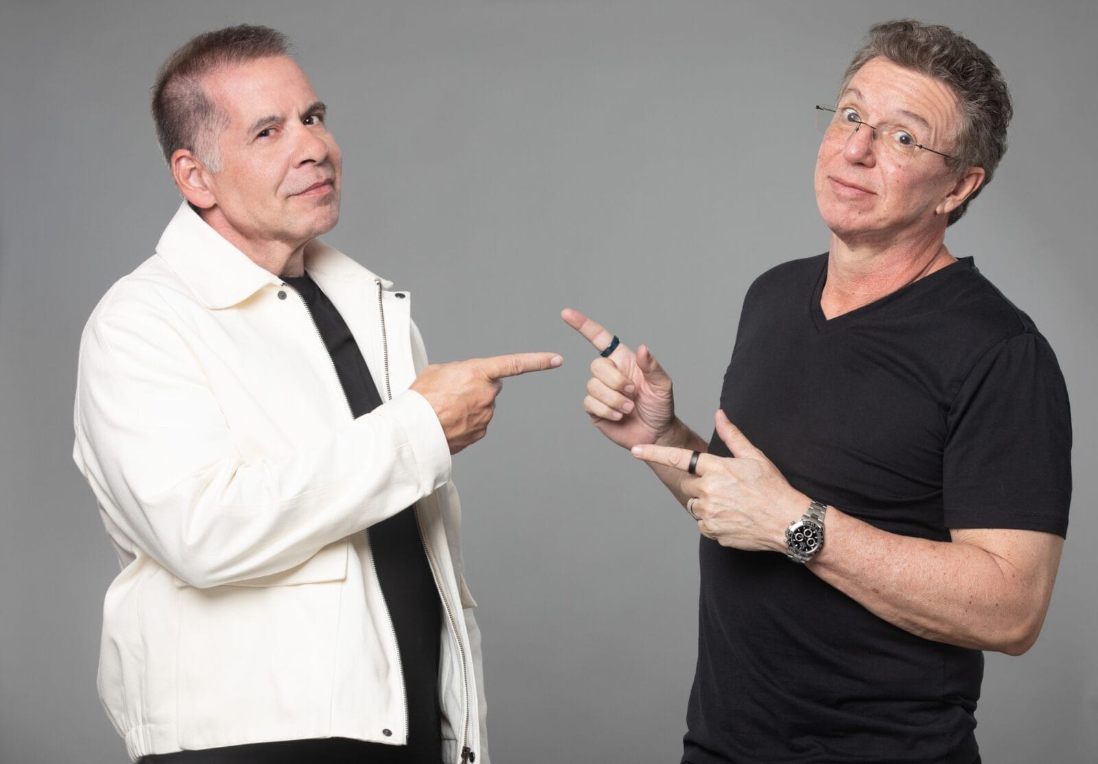 Leandro Hassum em sua estreia como apresentador da Casa do Patrão na Record
