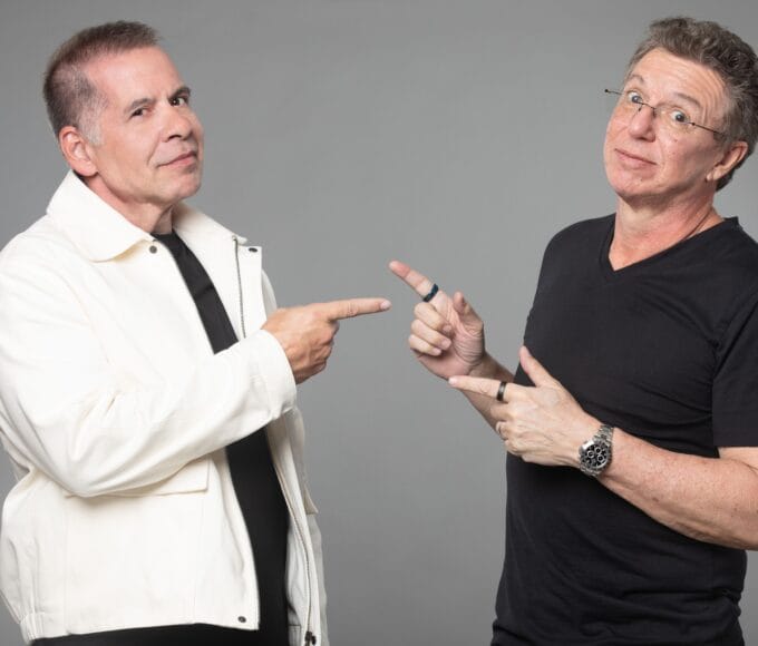 Leandro Hassum em sua estreia como apresentador da Casa do Patrão na Record
